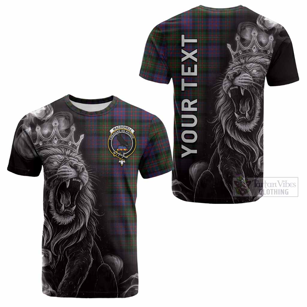 MacDonell (McDonell) Tartan Cotton T-shirt Roaring Lion Heritage