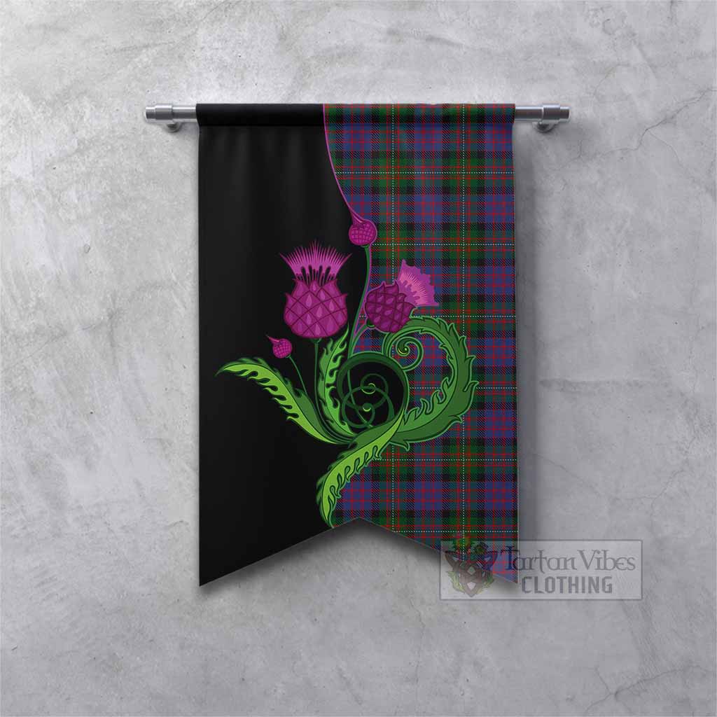 MacDonell (McDonell) Tartan Gonfalon Traditional Scottish Thistle Fishtail - Tartan Vibes Clothing