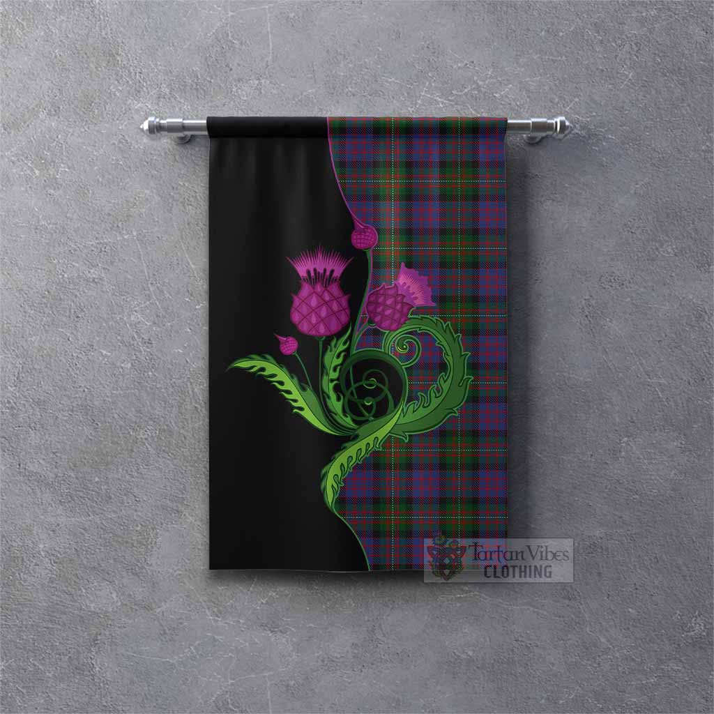 MacDonell (McDonell) Tartan Gonfalon Traditional Scottish Thistle Rectangle - Tartan Vibes Clothing