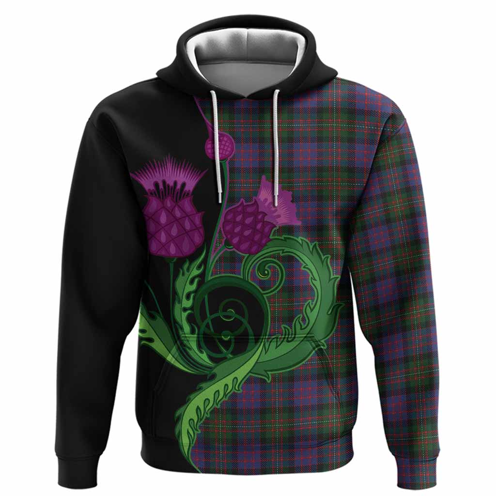 MacDonell (McDonell) Tartan Hoodie Traditional Scottish Thistle
