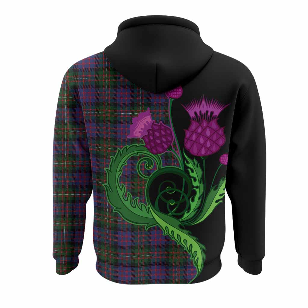 MacDonell (McDonell) Tartan Hoodie Traditional Scottish Thistle