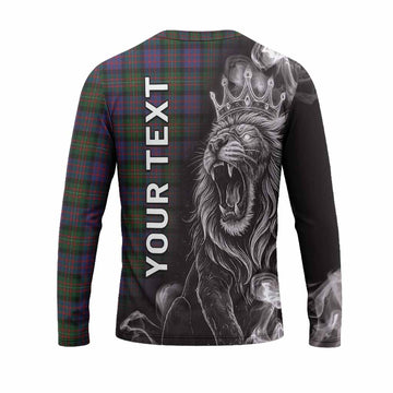 MacDonell (McDonell) Tartan Long Sleeve T-Shirt Roaring Lion Heritage