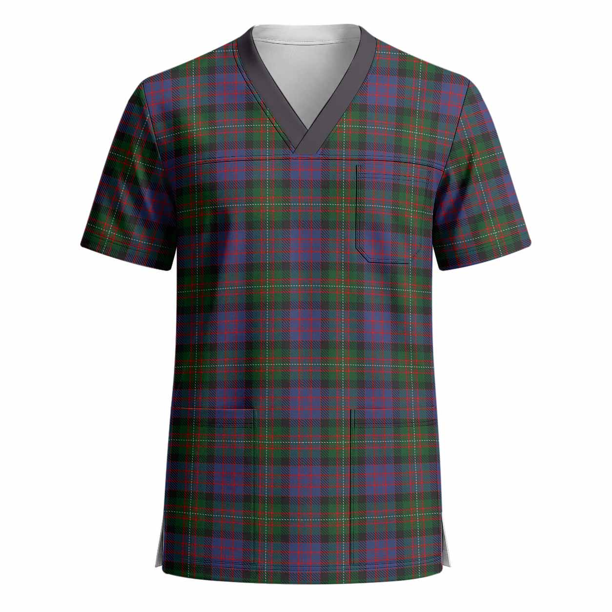 MacDonell (McDonell) Tartan Scrub Top - Tartan Vibes Clothing