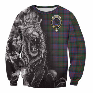 MacDonell (McDonell) Tartan Sweatshirt Roaring Lion Heritage