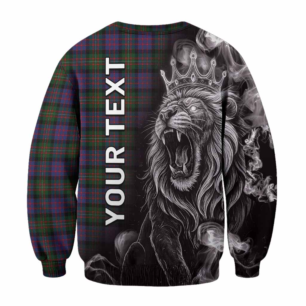 MacDonell (McDonell) Tartan Sweatshirt Roaring Lion Heritage