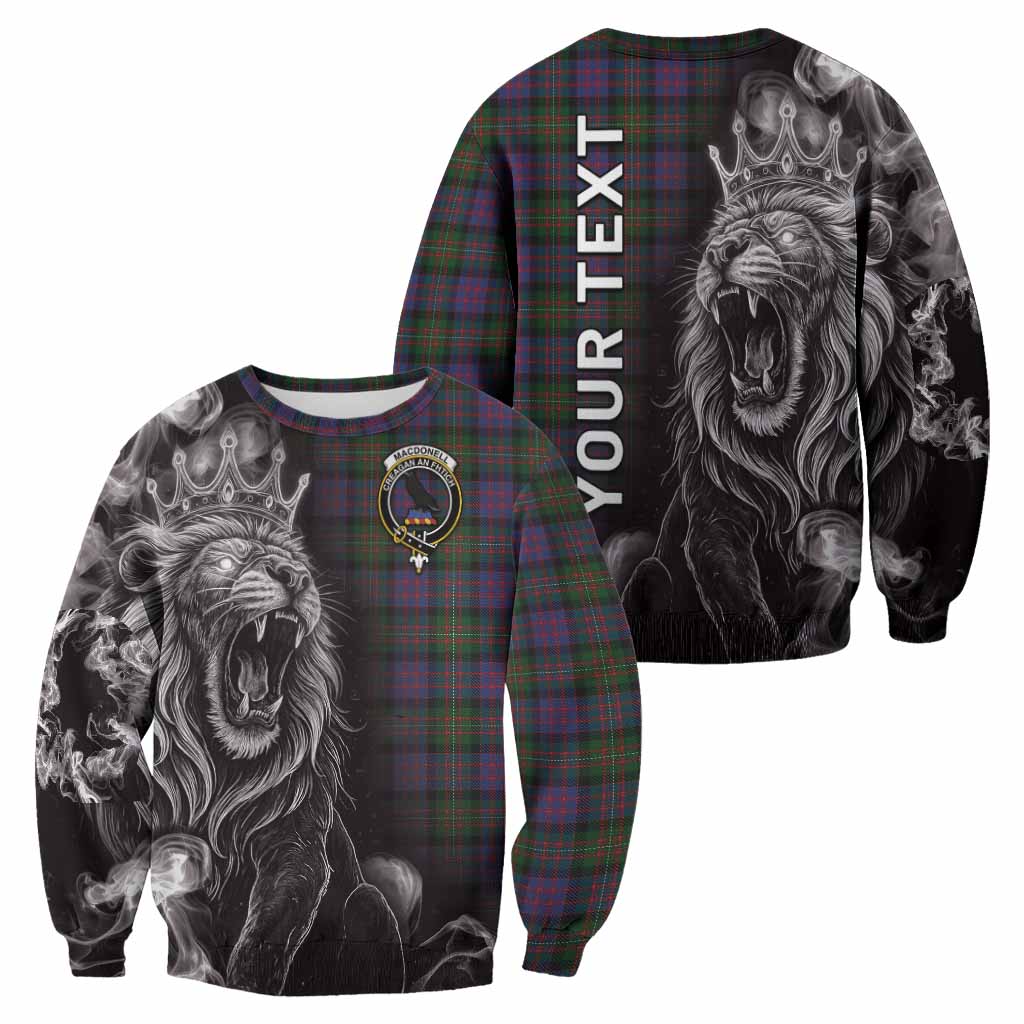 MacDonell (McDonell) Tartan Sweatshirt Roaring Lion Heritage
