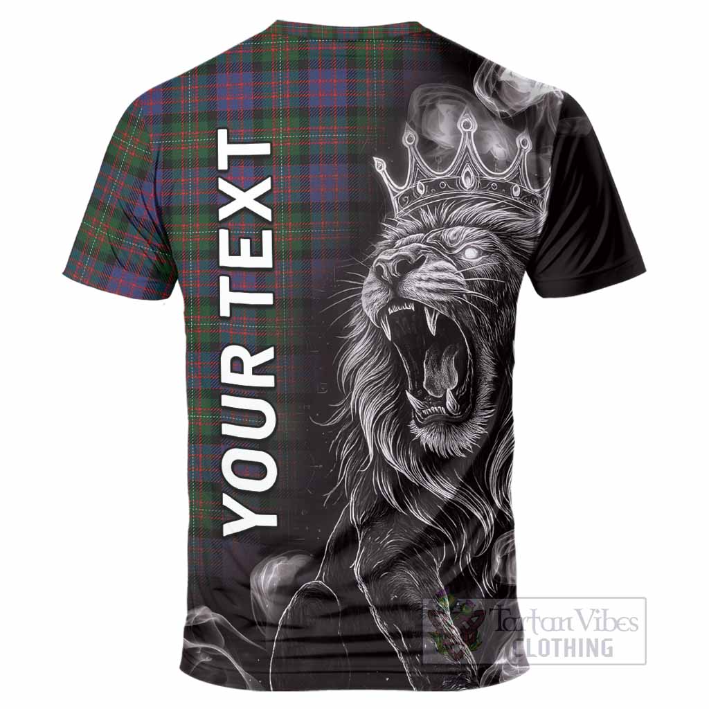 MacDonell (McDonell) Tartan T-Shirt Roaring Lion Heritage