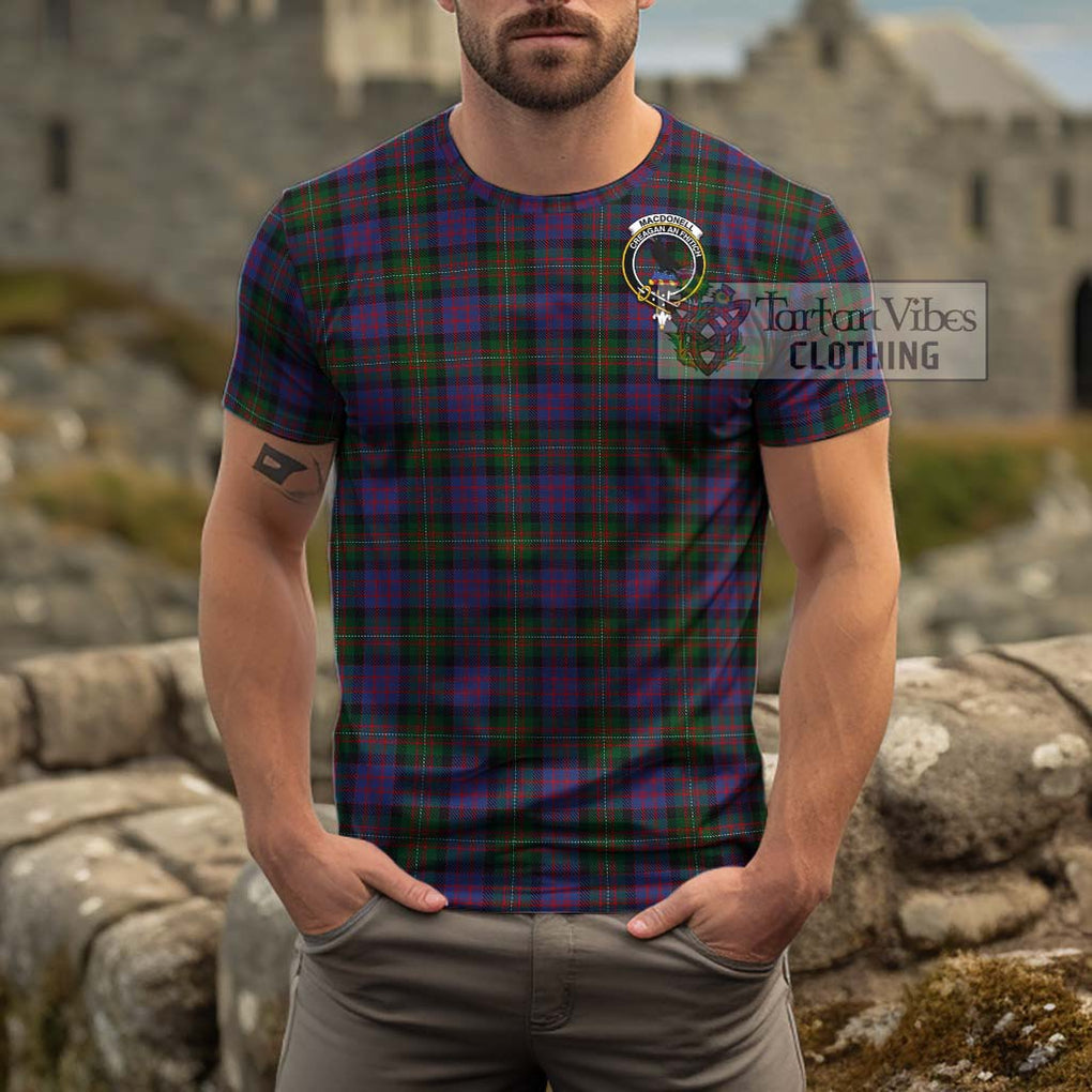 MacDonell (McDonell) Tartan Cotton T-Shirt with Family Crest Kid's Shirt - Tartan Vibes Clothing