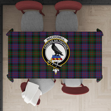 MacDonell (McDonell) Tartan Tablecloth with Family Crest XL 57.1"x70.9"(145x180cm) - Tartan Vibes Clothing