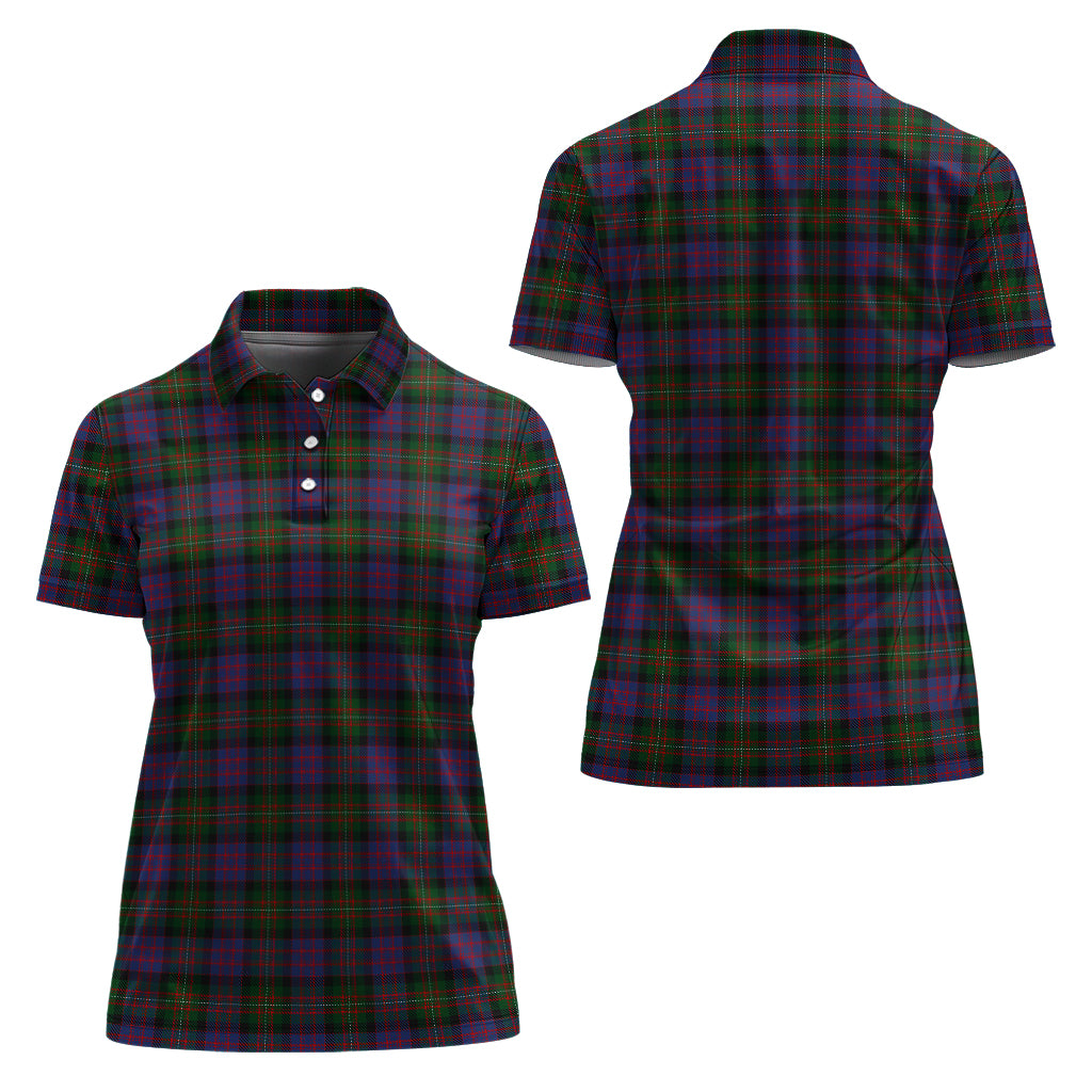 macdonell-of-glengarry-tartan-polo-shirt-for-women