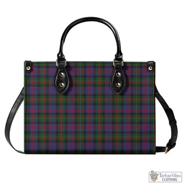 MacDonell (McDonell) Tartan Luxury Leather Handbags L - Tartan Vibes Clothing