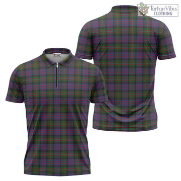 MacDonell of Glengarry Tartan Zipper Polo Shirt