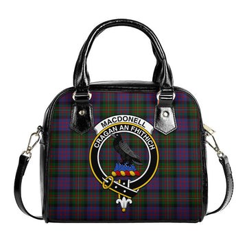 MacDonell (McDonell) Tartan Shoulder Handbags with Family Crest One Size 9*21*24 cm (3.54*8.27*9.45 inches) - Tartan Vibes Clothing