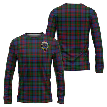 MacDonell (McDonell) Tartan Long Sleeve T-Shirt with Family Crest Unisex - Tartan Vibes Clothing