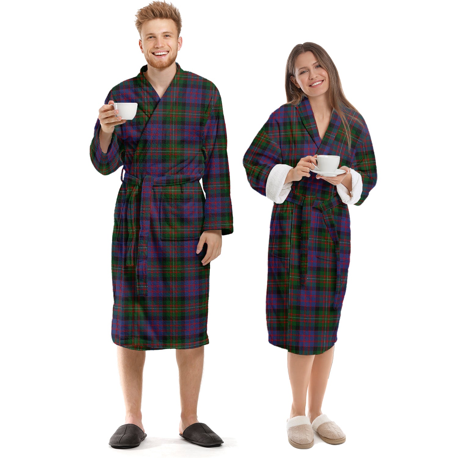 MacDonell (McDonell) Tartan Bathrobe Unisex S - Tartan Vibes Clothing