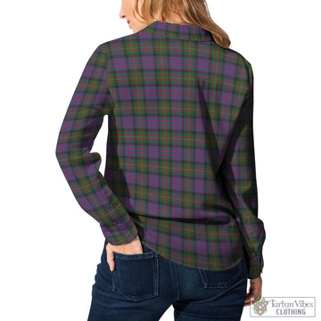 MacDonell (McDonell) Tartan Women's Casual Shirt Female - Tartan Vibes Clothing