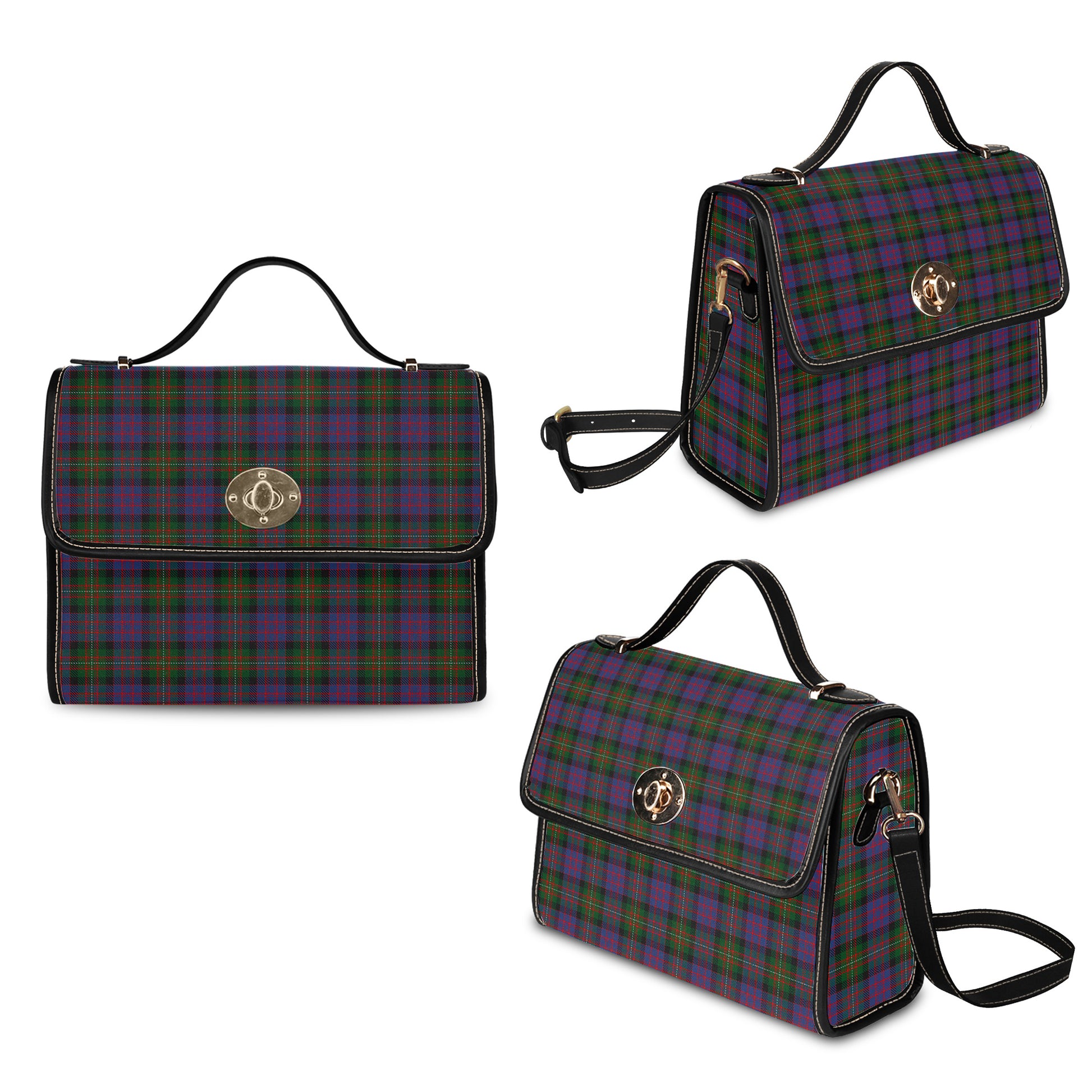 macdonell-of-glengarry-tartan-leather-strap-waterproof-canvas-bag