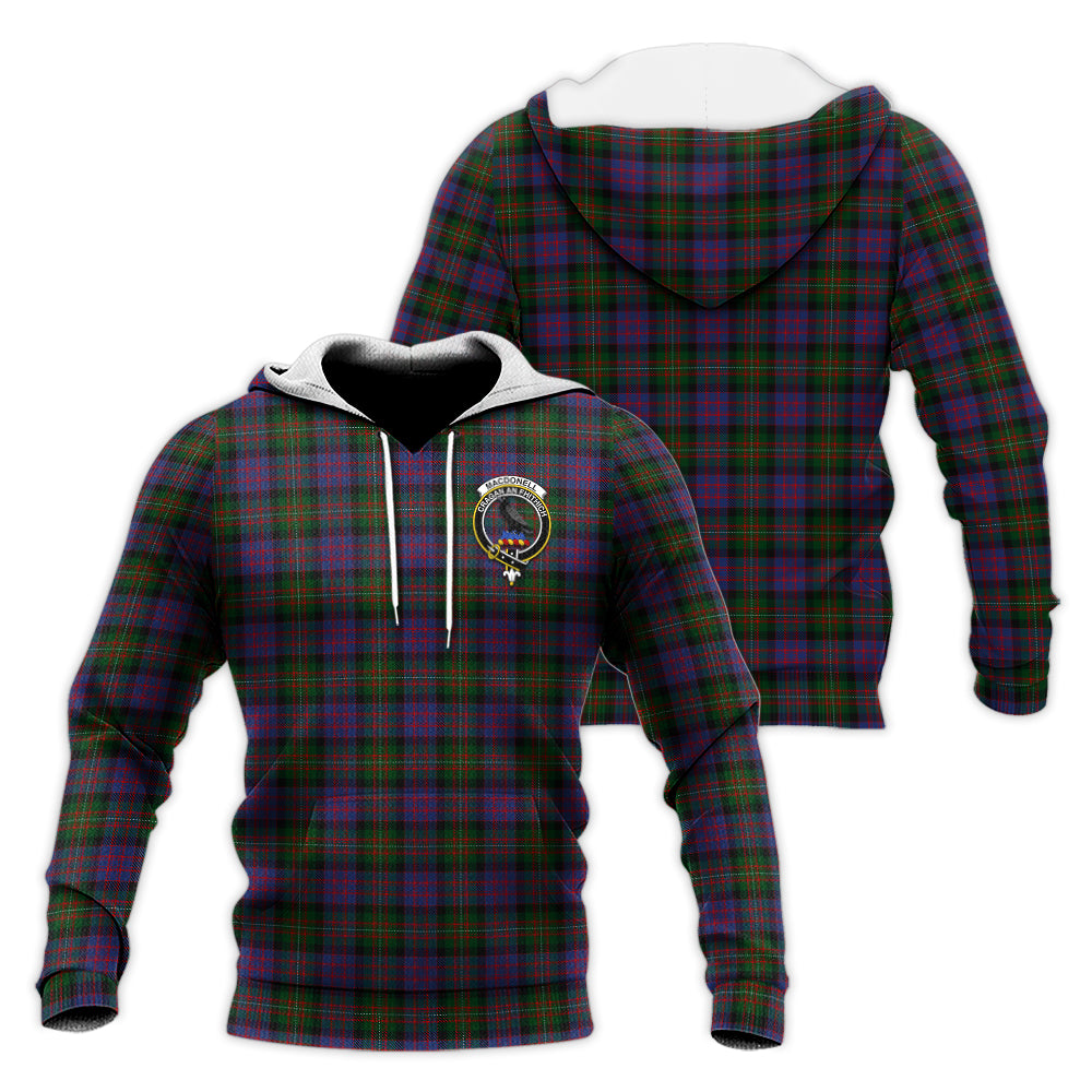 MacDonell (McDonell) Tartan Knitted Hoodie with Family Crest Unisex Knitted Pullover Hoodie - Tartan Vibes Clothing