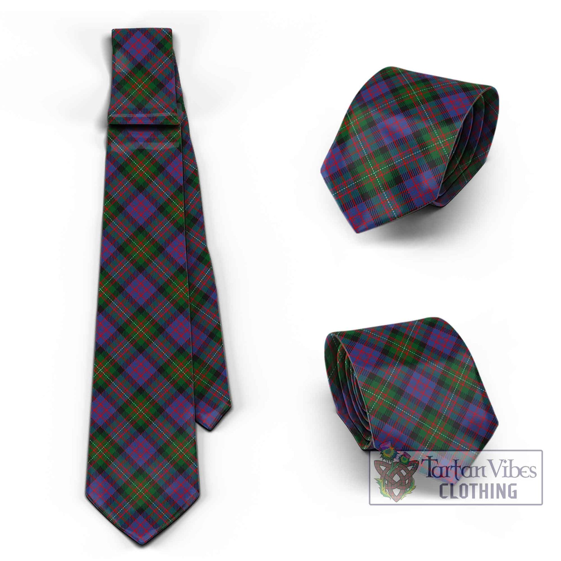 MacDonell (McDonell) Tartan Classic Necktie Cross Style Necktie One Size - Tartan Vibes Clothing