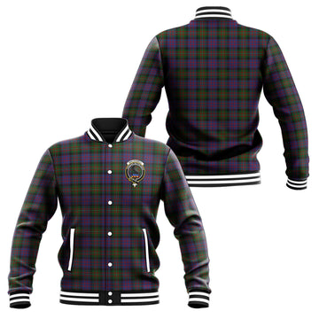 MacDonell (McDonell) Tartan Baseball Jacket with Family Crest Unisex - Tartan Vibes Clothing