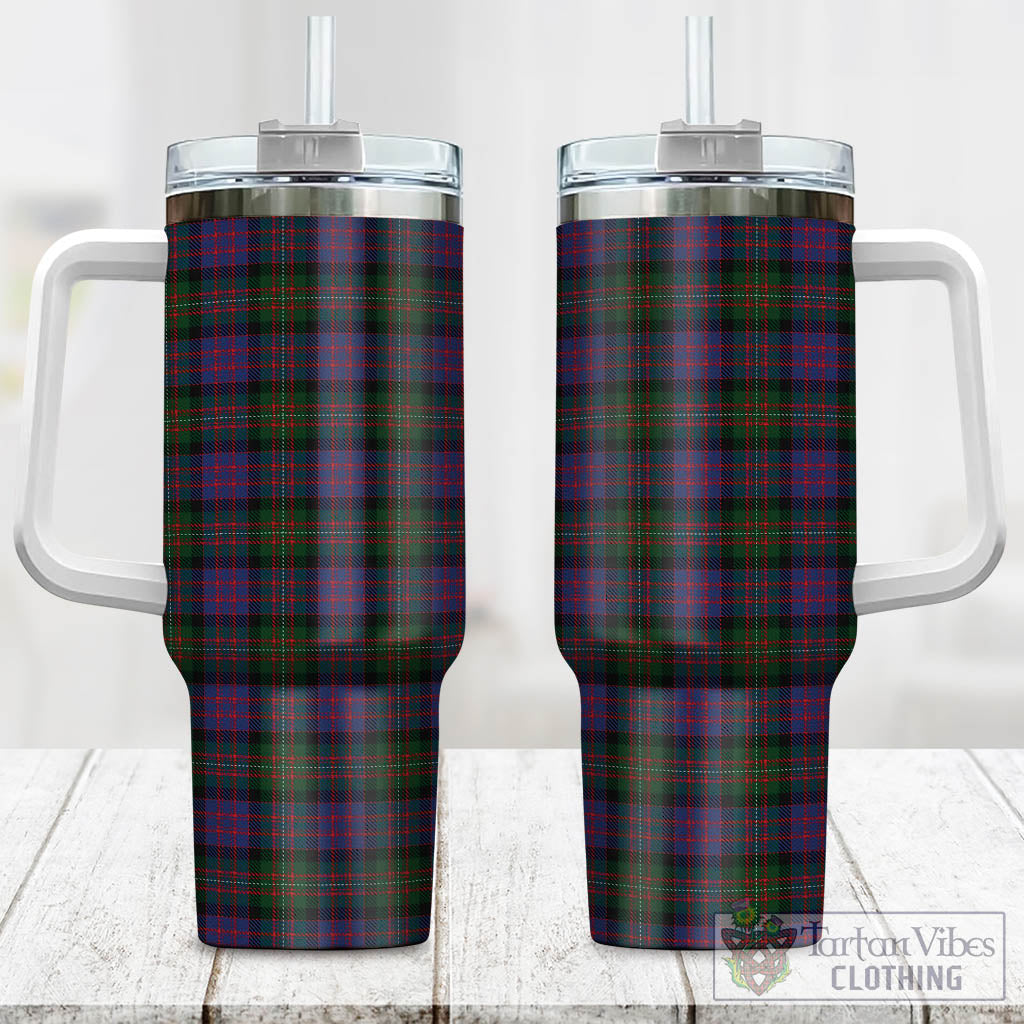 MacDonell (McDonell) Tartan Tumbler with Handle One Size 40 OZ - Tartan Vibes Clothing