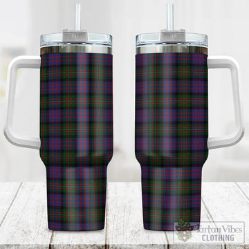 MacDonell (McDonell) Tartan Tumbler with Handle One Size 40 OZ - Tartan Vibes Clothing