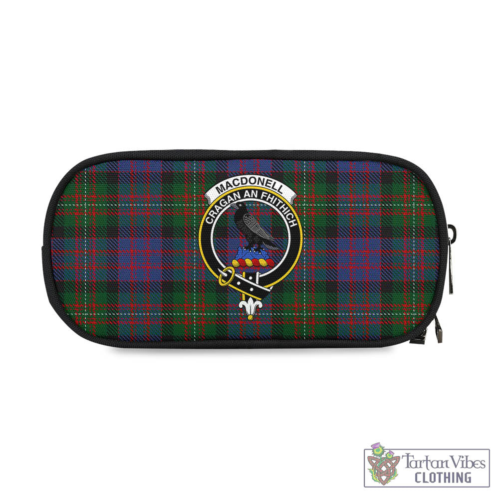 MacDonell (McDonell) Tartan Pen and Pencil Case with Family Crest One Size 4.13*8.74 inch - Tartan Vibes Clothing