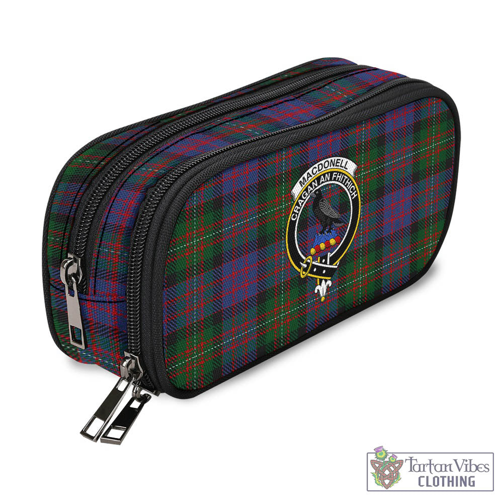 MacDonell (McDonell) Tartan Pen and Pencil Case with Family Crest - Tartan Vibes Clothing
