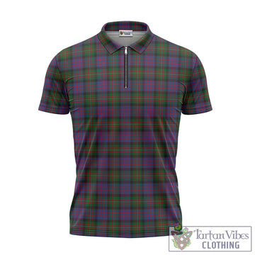 MacDonell of Glengarry Tartan Zipper Polo Shirt