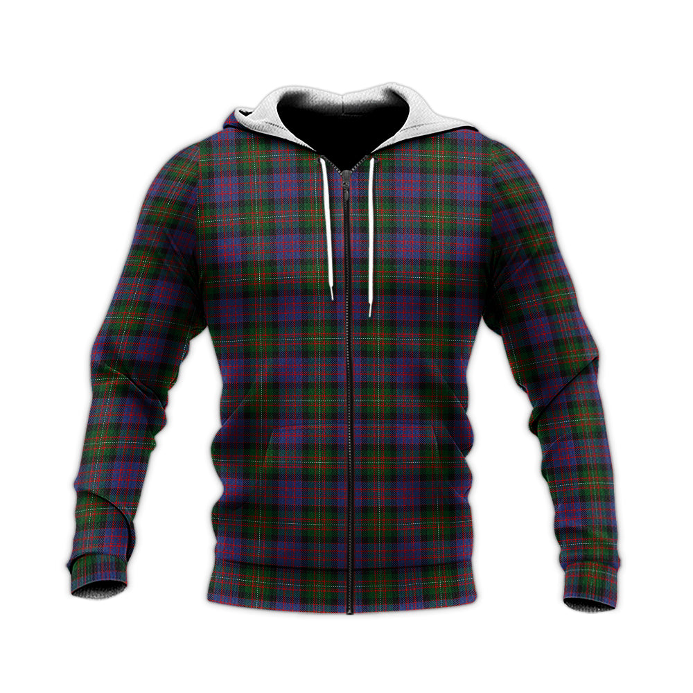 MacDonell (McDonell) Tartan Knitted Hoodie - Tartan Vibes Clothing