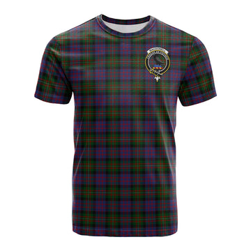 MacDonell (McDonell) Tartan T-Shirt with Family Crest - Tartan Vibes Clothing