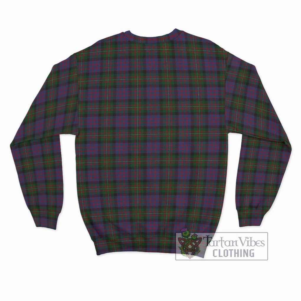 MacDonell (McDonell) Tartan Sweatshirt with Family Crest DNA In Me Style - Tartan Vibes Clothing