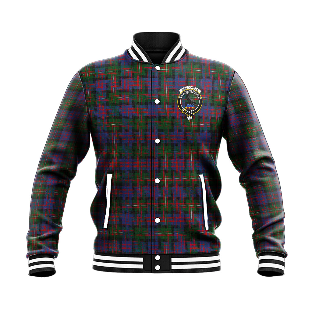 MacDonell (McDonell) Tartan Baseball Jacket with Family Crest - Tartan Vibes Clothing