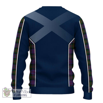 MacDonell (McDonell) Tartan Ugly Sweater with Family Crest and Lion Rampant Vibes Sport Style - Tartan Vibes Clothing