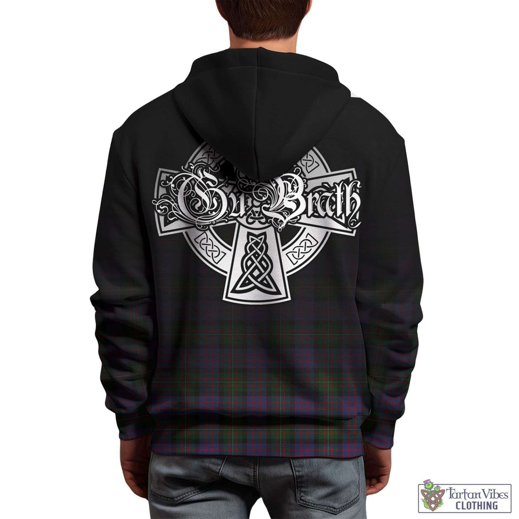 MacDonell (McDonell) Tartan Hoodie Featuring Alba Gu Brath Family Crest Celtic Inspired - Tartan Vibes Clothing