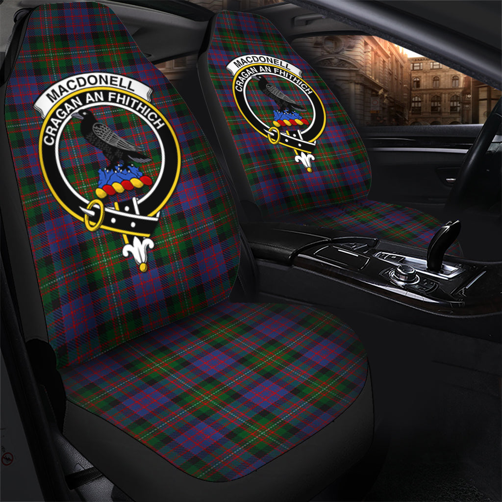 MacDonell (McDonell) Tartan Car Seat Cover with Family Crest - Tartan Vibes Clothing