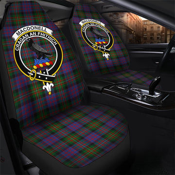 MacDonell (McDonell) Tartan Car Seat Cover with Family Crest - Tartan Vibes Clothing