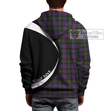 MacDonell (McDonell) Tartan Hoodie with Family Crest Circle Style - Tartan Vibes Clothing