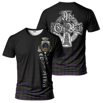 MacDonell (McDonell) Tartan T-Shirt Featuring Alba Gu Brath Family Crest Celtic Inspired - Tartan Vibes Clothing