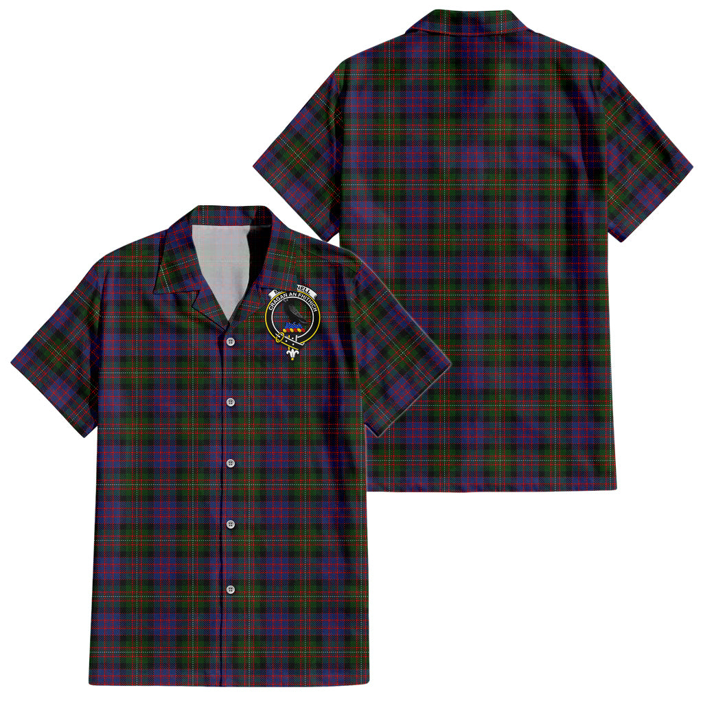 MacDonell (McDonell) Tartan Hawaiian Shirt with Family Crest - Tartan Vibes Clothing