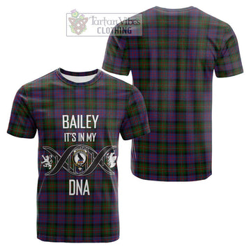 MacDonell (McDonell) Tartan Cotton T-shirt with Family Crest DNA In Me Style