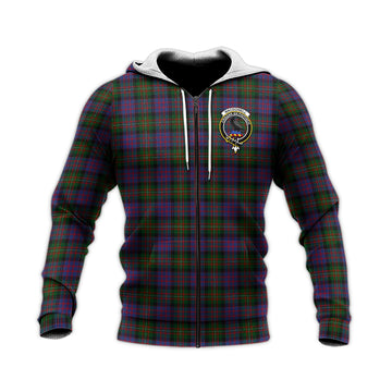 MacDonell (McDonell) Tartan Knitted Hoodie with Family Crest Unisex Knitted Zip Hoodie - Tartan Vibes Clothing