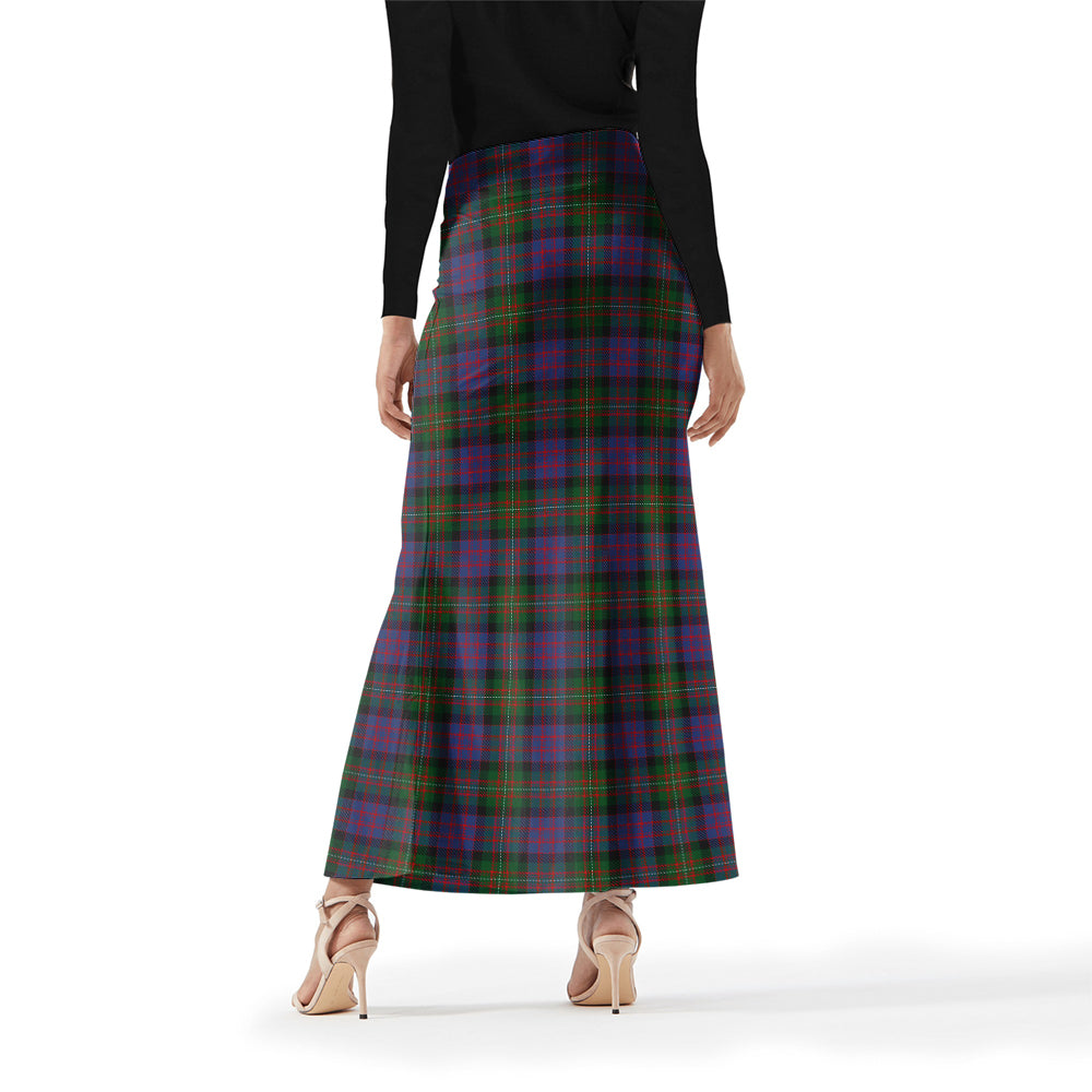 MacDonell (McDonell) Tartan Womens Full Length Skirt - Tartan Vibes Clothing