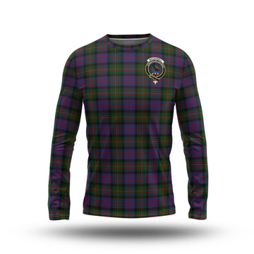 MacDonell (McDonell) Tartan Long Sleeve T-Shirt with Family Crest - Tartan Vibes Clothing