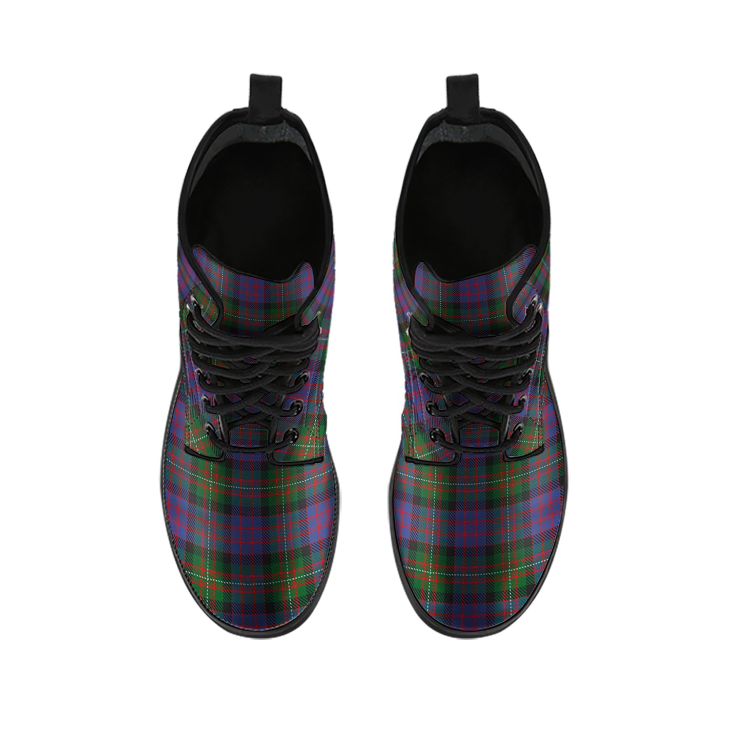 MacDonell (McDonell) Tartan Leather Boots - Tartan Vibes Clothing