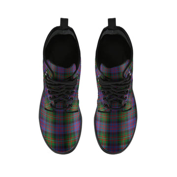 MacDonell of Glengarry Tartan Leather Boots