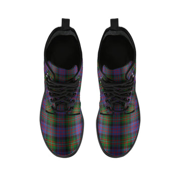 MacDonell (McDonell) Tartan Leather Boots - Tartan Vibes Clothing