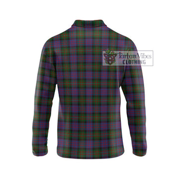 MacDonell (McDonell) Tartan Long Sleeve Polo Shirt with Family Crest DNA In Me Style - Tartan Vibes Clothing