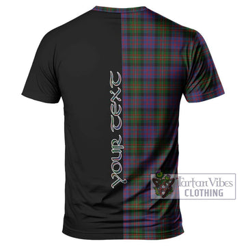MacDonell (McDonell) Tartan T-Shirt with Family Crest and Half Of Me Style - Tartan Vibes Clothing