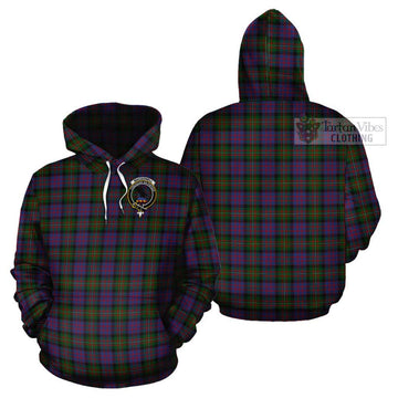 MacDonell (McDonell) Tartan Cotton Hoodie with Family Crest - Tartan Vibes Clothing